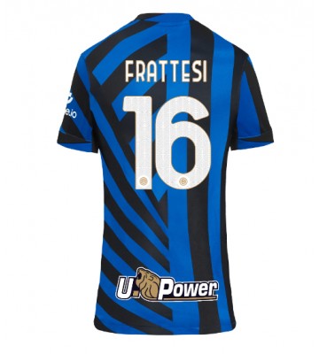 Inter Milan Davide Frattesi #16 Hemmatröja Kvinnor 2024-25 Kortärmad